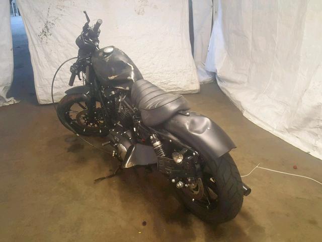 1HD4LE217KC424318 - 2019 HARLEY-DAVIDSON XL883 N BLACK photo 3