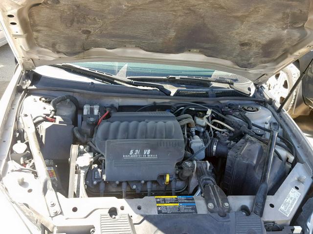 2G1WD58C469234997 - 2006 CHEVROLET IMPALA SUP ვერცხლისფერი ფოტო 7