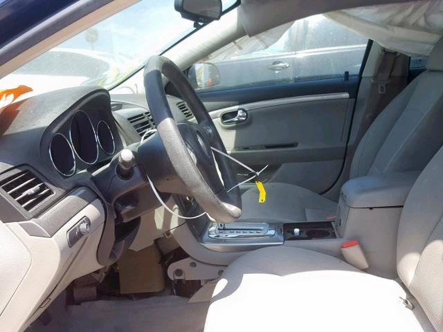 1G8ZS57N97F133390 - 2007 SATURN AURA XE BLUE photo 5