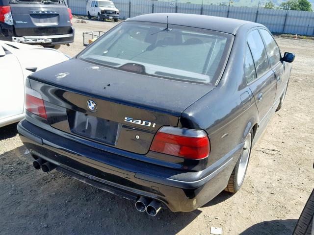 WBADE6326WBW58726 - 1998 BMW 540 I AUTO BLACK photo 4