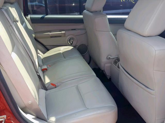 1J8HG58P77C573430 - 2007 JEEP COMMANDER 红色 照片 6