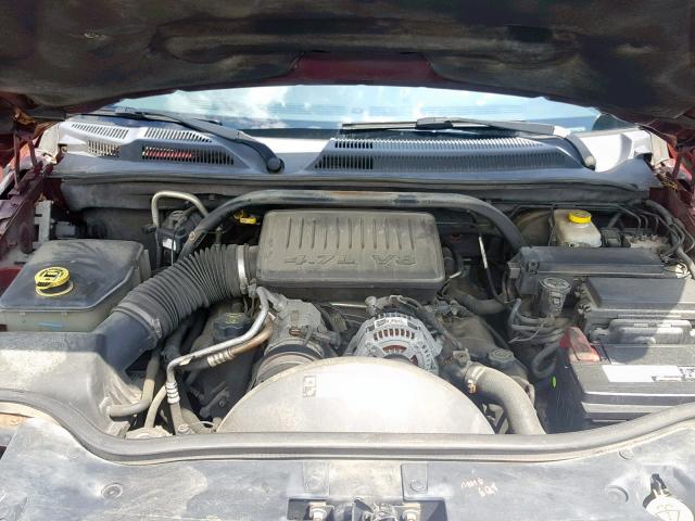 1J8HG58P77C573430 - 2007 JEEP COMMANDER 红色 照片 7