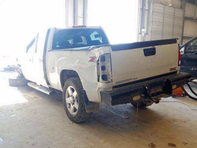 1GT121E8XCF192919 - 2012 GMC SIERRA K2500 SLT  photo 3