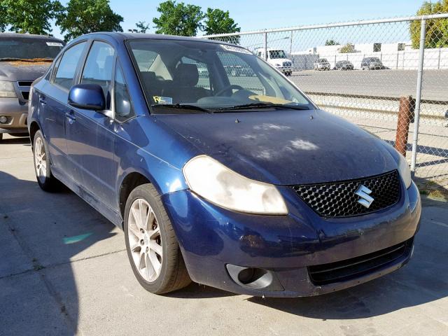 JS2YC414685100739 - 2008 SUZUKI SX4 BLUE photo 1