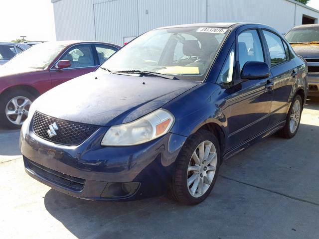 JS2YC414685100739 - 2008 SUZUKI SX4 BLUE photo 2