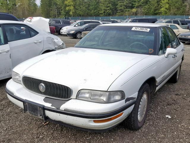 1G4HP52K8VH482828 - 1997 BUICK LESABRE CU WHITE photo 2