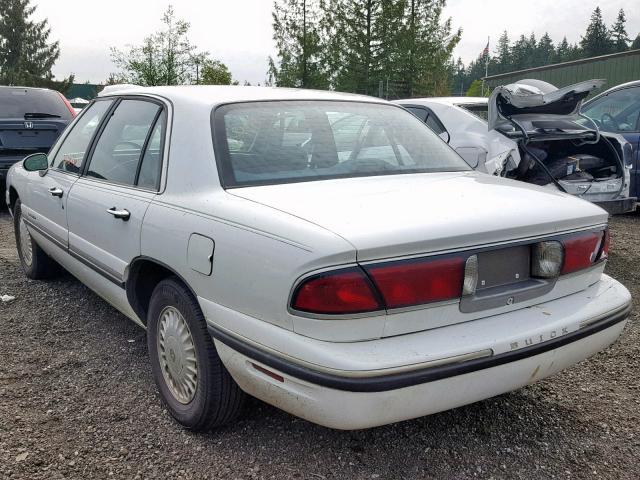 1G4HP52K8VH482828 - 1997 BUICK LESABRE CU WHITE photo 3