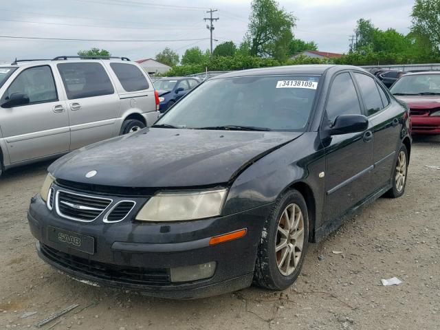 YS3FD49Y641051204 - 2004 SAAB 9-3 ARC BLACK photo 2