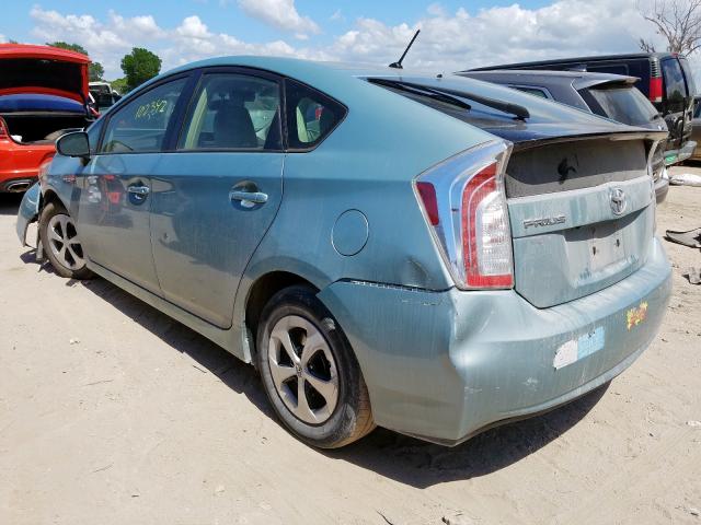 JTDKN3DU3F1873933 - 2015 TOYOTA PRIUS  photo 3