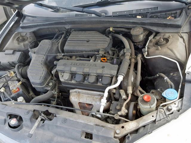 2HGES163X5H560636 - 2005 HONDA CIVIC DX V GRAY photo 7