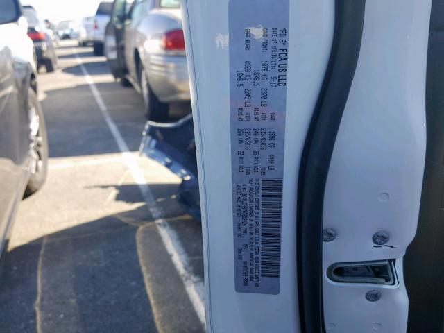 3C4NJCAB7HT652424 - 2017 JEEP COMPASS SP 白色 照片 10