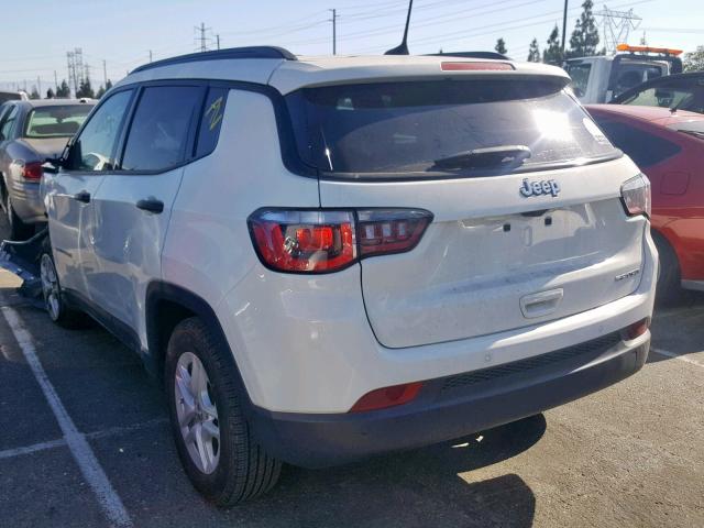 3C4NJCAB7HT652424 - 2017 JEEP COMPASS SP 白色 照片 3