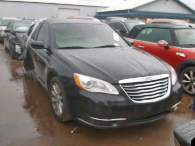 1C3CCBBB6DN579569 - 2013 CHRYSLER 200 TOURIN BLACK photo 1