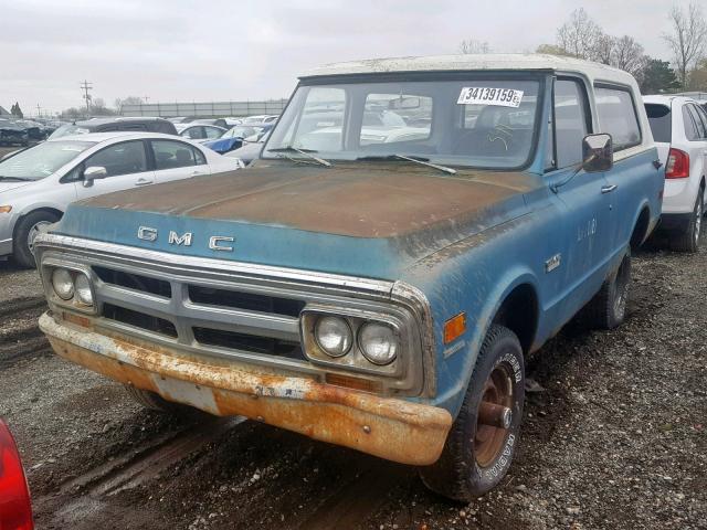 KE114SZ72699 - 1970 GMC JIMMY BLUE photo 2