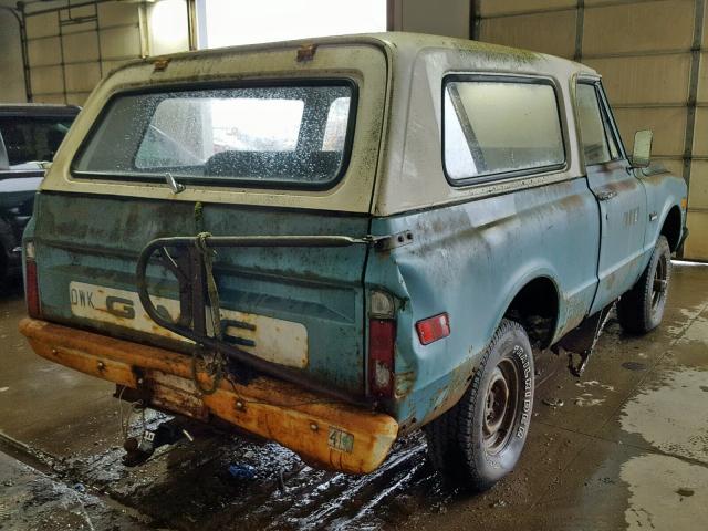 KE114SZ72699 - 1970 GMC JIMMY BLUE photo 4