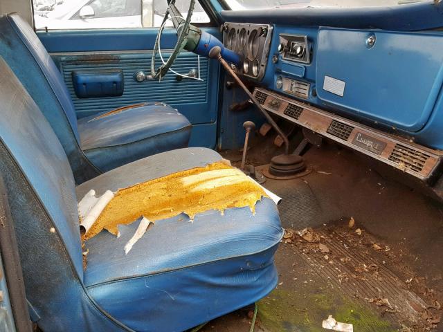 KE114SZ72699 - 1970 GMC JIMMY BLUE photo 5