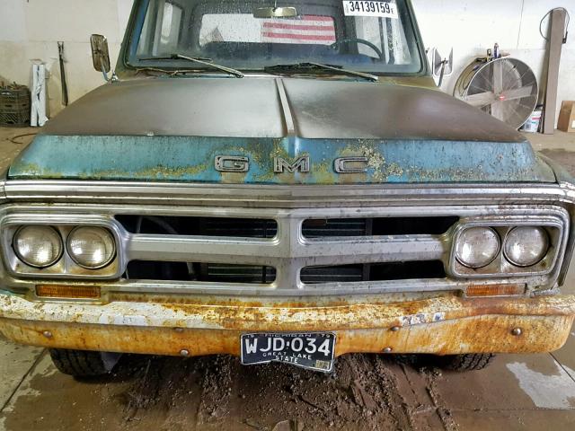 KE114SZ72699 - 1970 GMC JIMMY BLUE photo 7