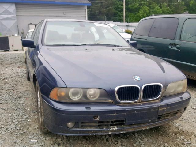 WBADT63492CH95285 - 2002 BMW 530 I AUTO BLUE photo 9