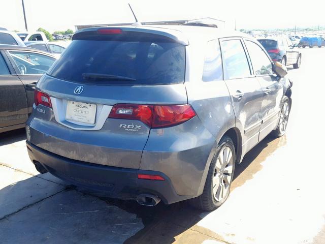 5J8TB2H55AA003511 - 2010 ACURA RDX TECHNO CHARCOAL photo 4