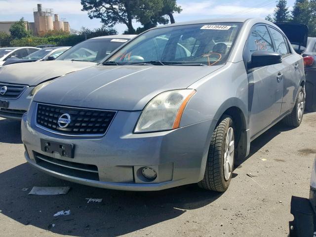 3N1AB61E99L632008 - 2009 NISSAN SENTRA 2.0 GRAY photo 2