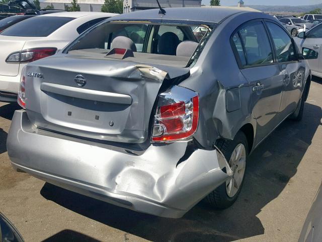 3N1AB61E99L632008 - 2009 NISSAN SENTRA 2.0 GRAY photo 4