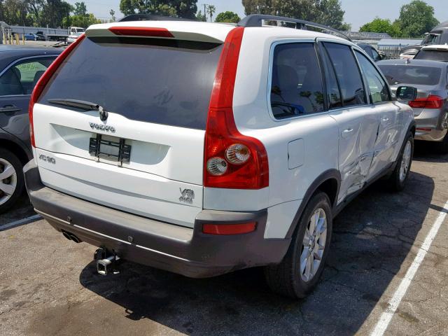 YV1CZ852851185132 - 2005 VOLVO XC90 V8 WHITE photo 4