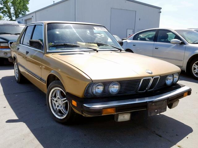 WBADK8309E9271399 - 1984 BMW 528 E AUTO GOLD photo 1