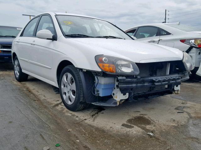 KNAFE221195624139 - 2009 KIA SPECTRA EX WHITE photo 1