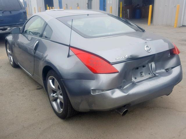 JN1AZ34D46M302906 - 2006 NISSAN 350Z COUPE SILVER photo 3