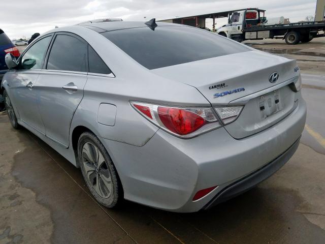 KMHEC4A40FA136911 - 2015 HYUNDAI SONATA HYBRID  photo 3