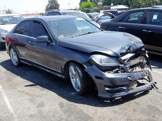 WDDGF4HB2DA759054 - 2013 MERCEDES-BENZ C 250 GRAY photo 1