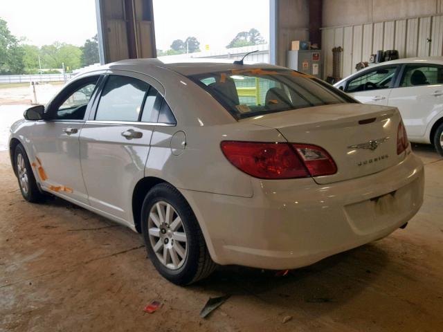 1C3CC4FB7AN234052 - 2010 CHRYSLER SEBRING TO WHITE photo 3