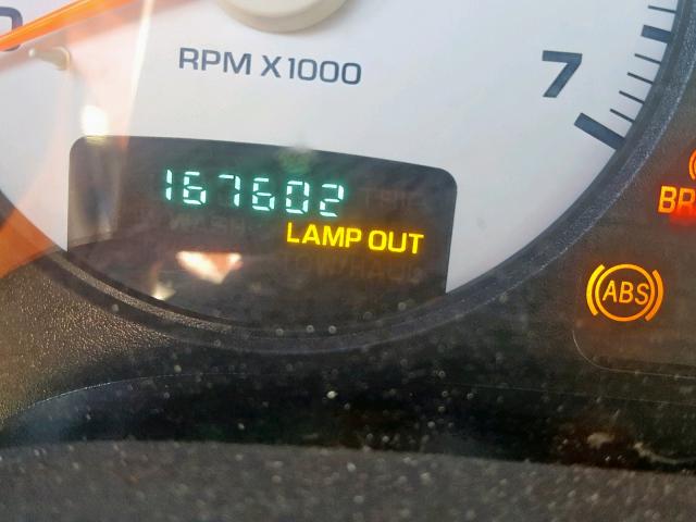 3D7KA28DX4G218740 - 2004 DODGE RAM 2500 S ლურჯი ფოტო 8