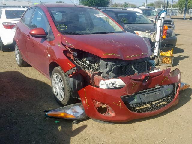 JM1DE1KZ1E0180701 - 2014 MAZDA MAZDA2 SPO RED photo 1