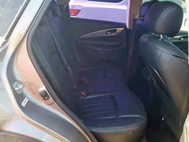 JNKAJ09E78M301075 - 2008 INFINITI EX35 BASE GRAY photo 6