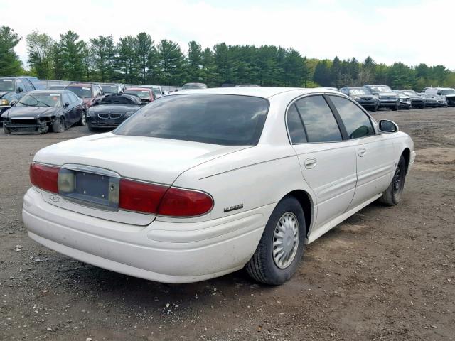 1G4HP54K12U108187 - 2002 BUICK LESABRE CU WHITE photo 4