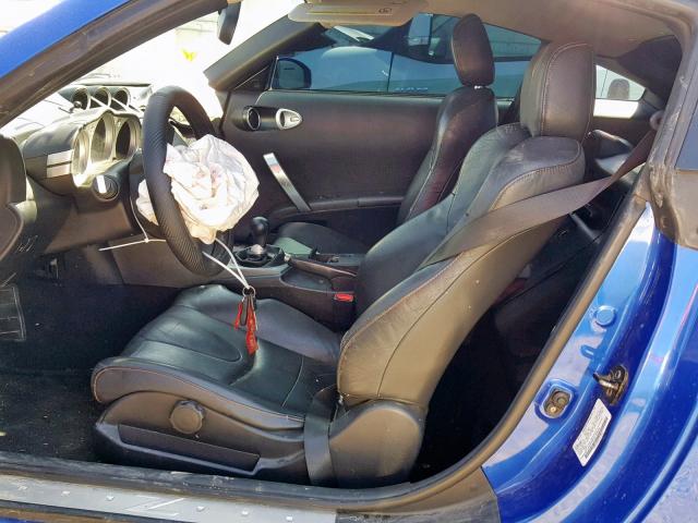 JN1AZ34D53T114445 - 2003 NISSAN 350Z COUPE BLUE photo 6