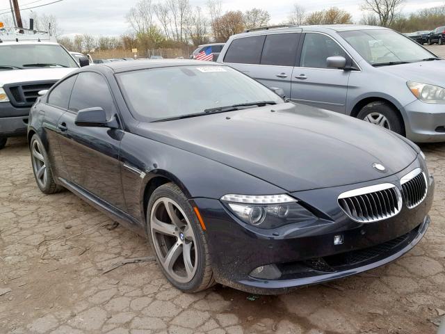 WBAEA5C52ACV93803 - 2010 BMW 650 I BLACK photo 1