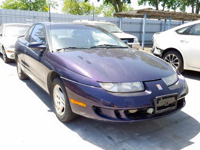 1G8ZH1276VZ199343 - 1997 SATURN SC2 PURPLE photo 1