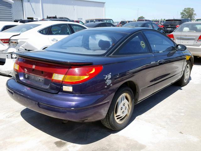 1G8ZH1276VZ199343 - 1997 SATURN SC2 PURPLE photo 4