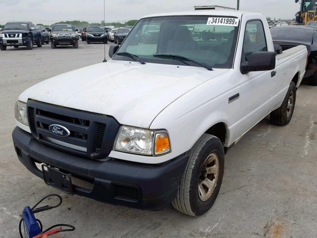 1FTYR10D07PA89992 - 2007 FORD RANGER WHITE photo 2