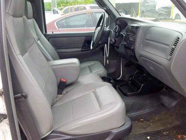 1FTYR10D07PA89992 - 2007 FORD RANGER WHITE photo 5