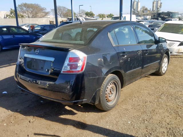 3N1AB6AP4CL774341 - 2012 NISSAN SENTRA 2.0 BLACK photo 4