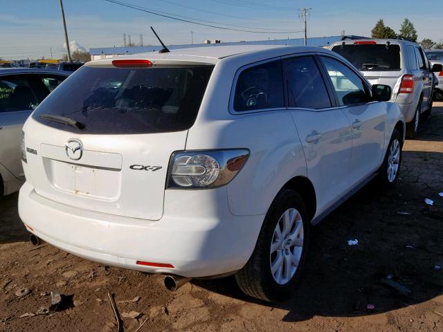 JM3ER293570146853 - 2007 MAZDA CX-7 WHITE photo 4