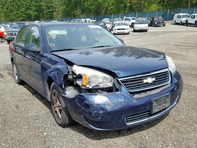1G1ZS58F87F258290 - 2007 CHEVROLET MALIBU LS BLUE photo 1