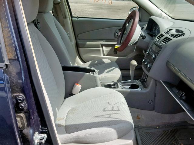 1G1ZS58F87F258290 - 2007 CHEVROLET MALIBU LS BLUE photo 5