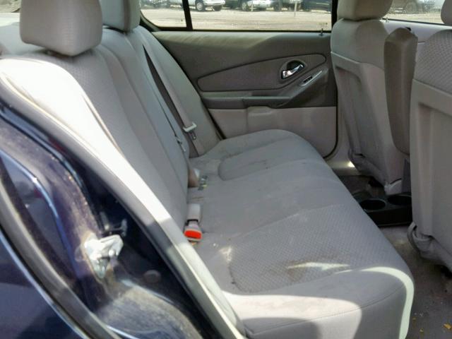 1G1ZS58F87F258290 - 2007 CHEVROLET MALIBU LS BLUE photo 6