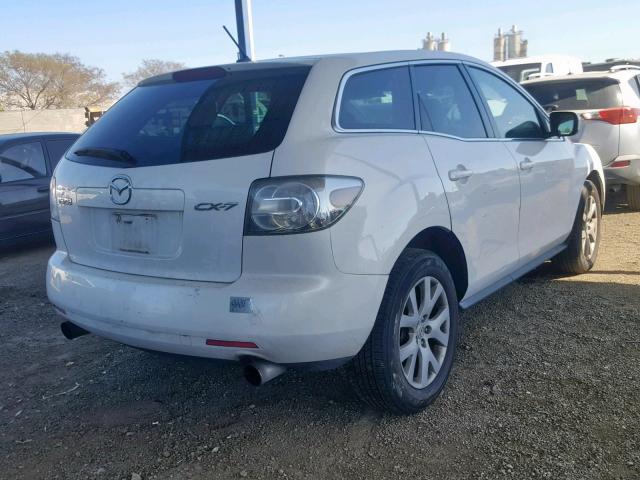 JM3ER293180206645 - 2008 MAZDA CX-7 WHITE photo 4