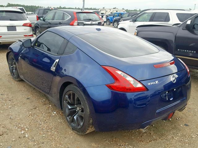 JN1AZ4EH0GM934505 - 2016 NISSAN 370Z BASE BLUE photo 3