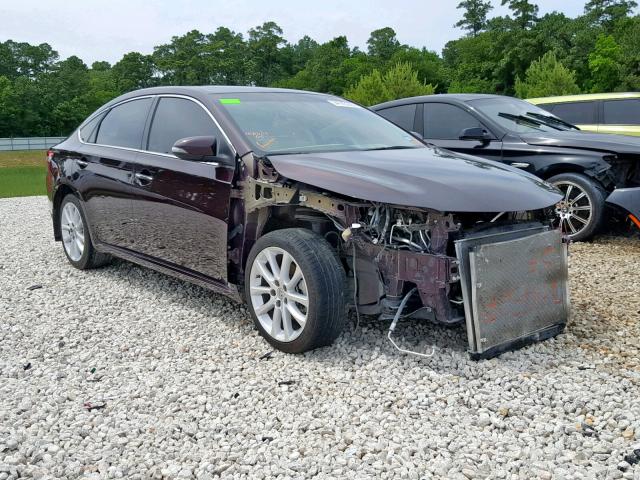 4T1BK1EB0DU073379 - 2013 TOYOTA AVALON BAS MAROON photo 1